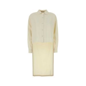 Alberta Ferretti Women Ivory Viscose Shirt